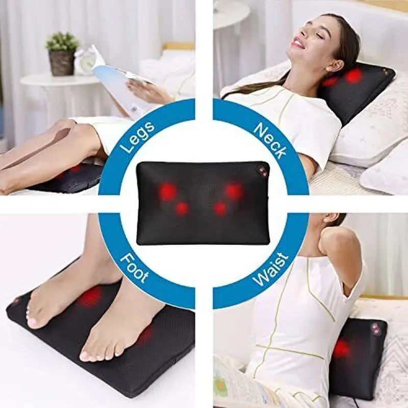 WOQQW Back Massager, Shiatsu Neck and Back Massager, Deeper Assorted Colors